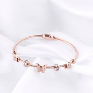 Stainless Steel Rose Gold Bracelet