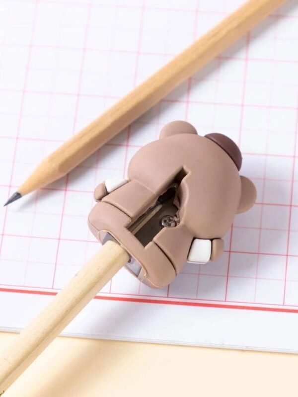 Brown Bear Silicon Pencil Sharpener - Image 4