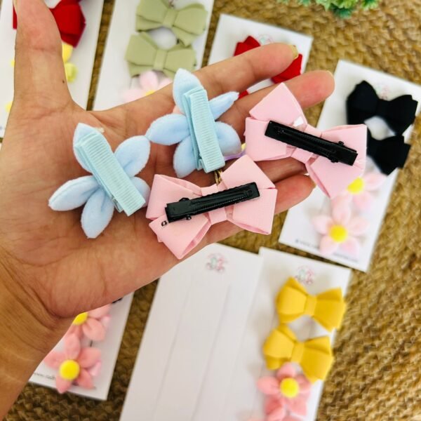 Hair Bow & Clip Combo Card - Image 2