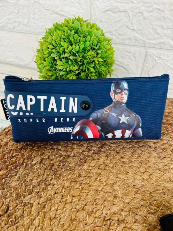 Super hero canvas pencil pouch - Image 4