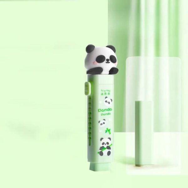 Kawaii Panda Push Erasers with extra refill - Image 3