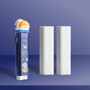 Kawaii Space Push Erasers with extra refill