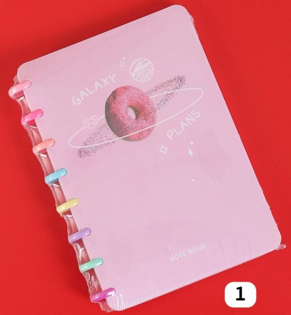 Donut Dessert printed A5 spiral diary