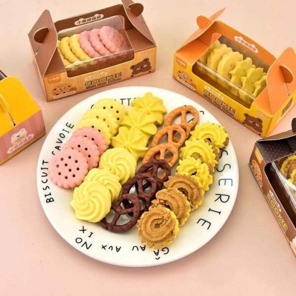 Cookie Erasers (Box of 6 pcs)