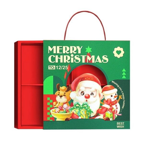 Christmas Sliding paper Gift Box - Image 3