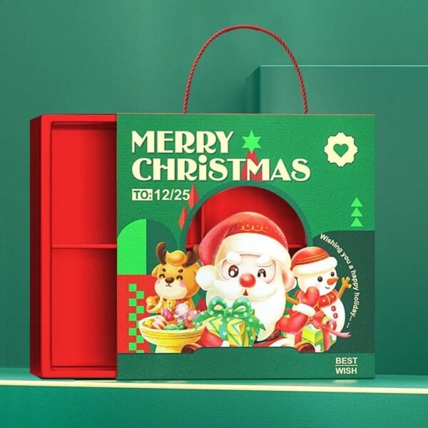 Christmas Sliding paper Gift Box