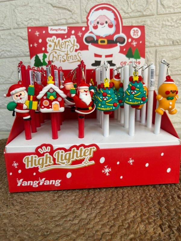 Christmas Keycharm Gel Pens