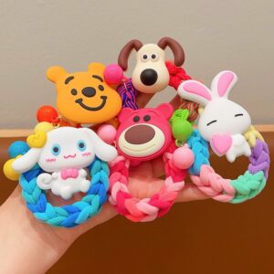 Cartoon Charms Hairties