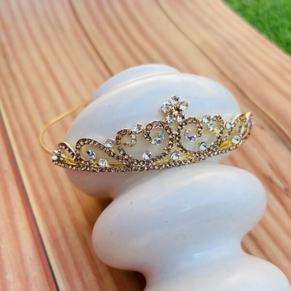 Stone Studded Crown Hairbands - Image 3