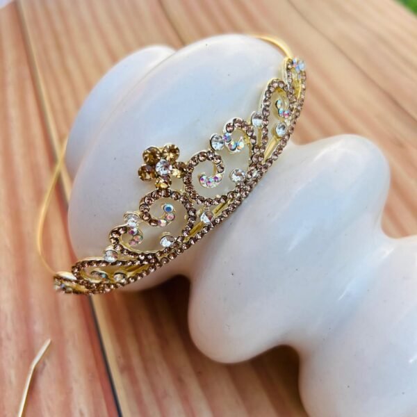 Stone Studded Crown Hairbands