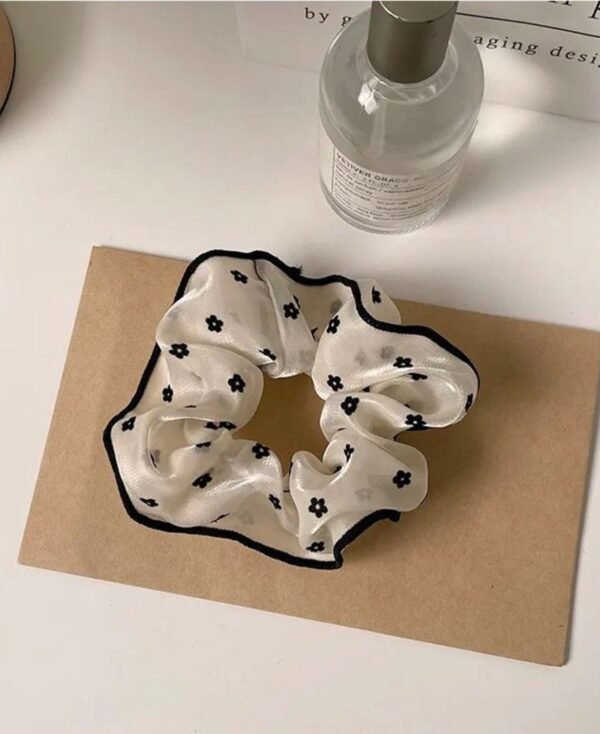 Printed Korean Scrunchies (Pack of 2) - Image 4