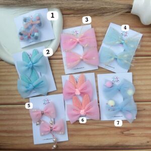 Adorable Hair Bows Pair
