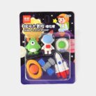 Space theme Erasers Pack 2