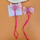 Unicorn Tassels Bow Clip Pair4