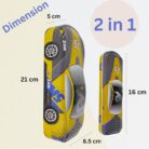 2 in 1 Racing Car Pencil Box6