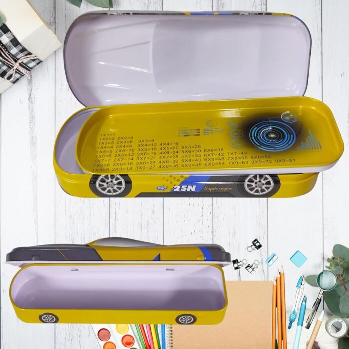 2 in 1 Racing Car Pencil Box7