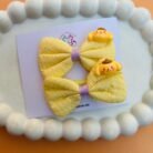 Cartoon Charms Bow Clip Pair3