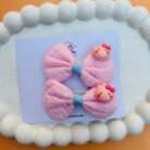 Cartoon Charms Bow Clip Pair7
