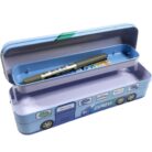 Character theme metal Bus Pencil Box2