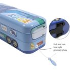 Character theme metal Bus Pencil Box5