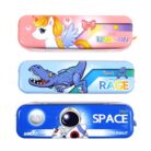 Character theme metal Bus Pencil Box6