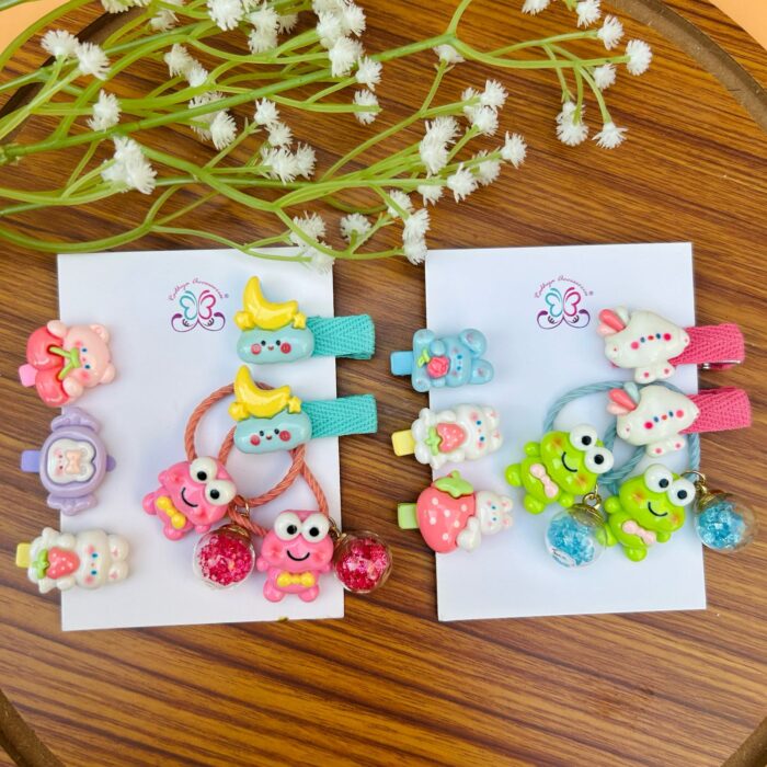 Cute Kids Hair Accessories Combo Card5