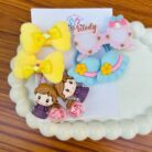 Kids Hair Clips ties Combo Card5