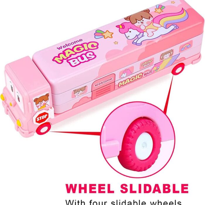Magic Bus Metal Pencil Box4