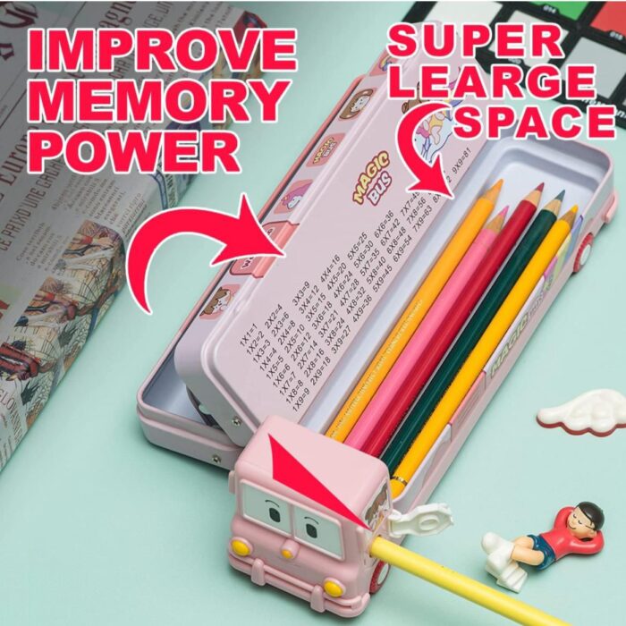 Magic Bus Metal Pencil Box8