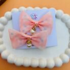 Pearl Bow Clip Pair4