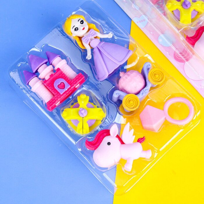 Princess erasers Set