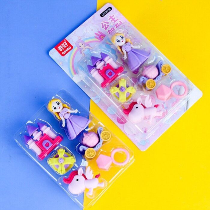 Princess erasers Set1