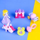 Princess erasers Set2