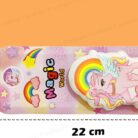 Puffy Unicorn Double decker Metal Pencil Box7