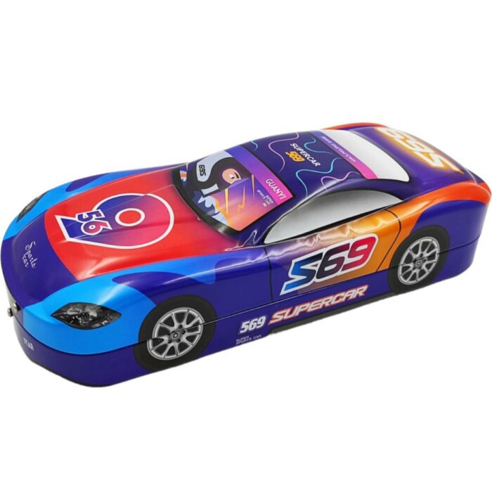 Racing Car Pencil Box with Book Stand2