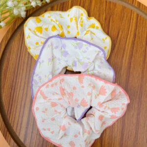 Floral XL Scrunchies