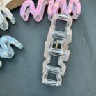 Bofeini Holographic Zigzag Hair Claw1