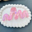 Bofeini Holographic Zigzag Hair Claw3
