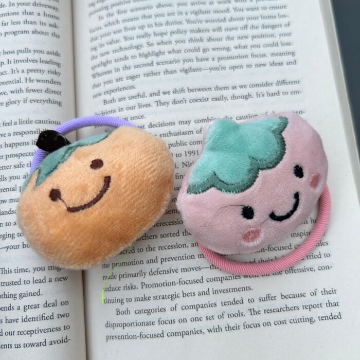 Cartoon Plushie Hairties3