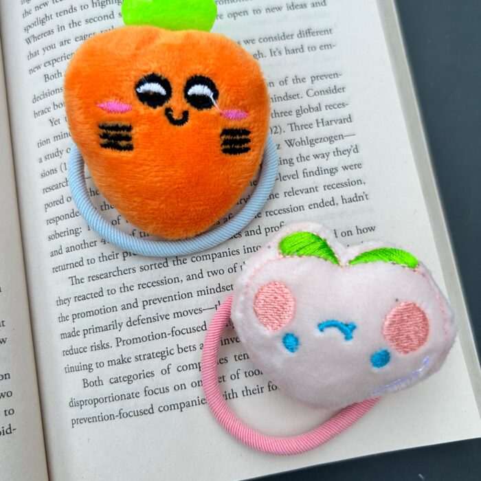 Cartoon Plushie Hairties5