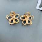 Golden Metal Flower Hair Claw4