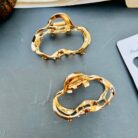 Golden Metal Hair Claw2