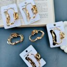 Golden Metal Hair Claw4
