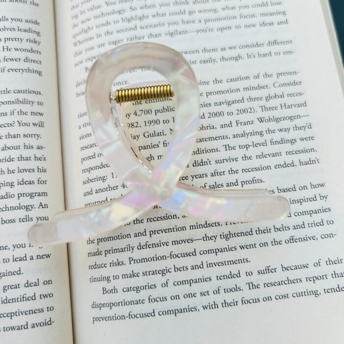 Holographic Infinity Hair Claw4