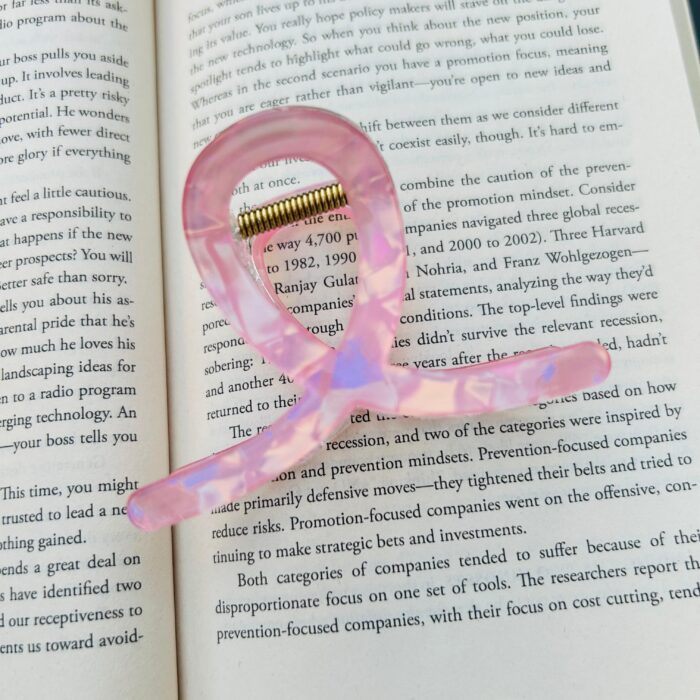 Holographic Infinity Hair Claw5