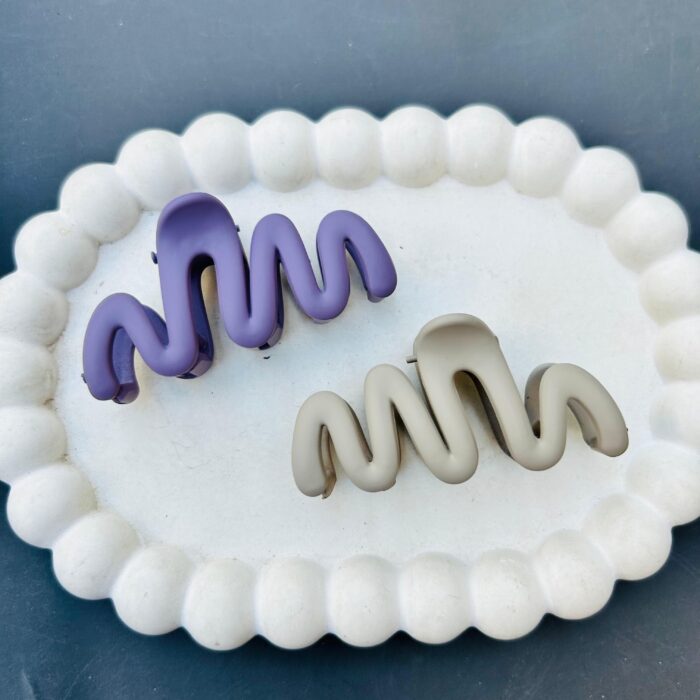 Matte Zigzag Hair Claw4
