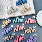 Matte Zigzag Hair Claw9