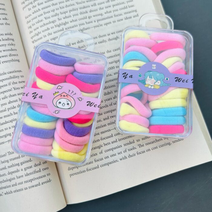 Multicolor Hairties Box (24 pcs)1