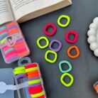 Multicolor Neon Hairties Box (24 pcs)4