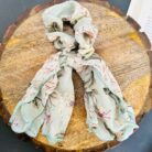 Ruffled Floral Tail Scrunchies3